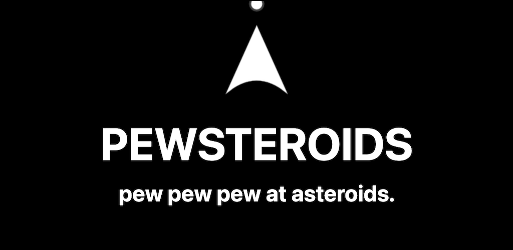 Pewsteroids game artwork